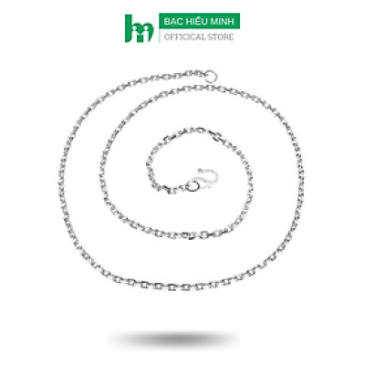 Dây Chuyền Nữ Bạc Hiểu Minh DCN000X chữ O xích loại to