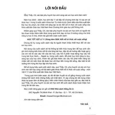 Sách - Học Tốt Vật Lí Lớp 11 - Bám Sát SGK Kết Nối Tri Thức Với Cuộc Sống - Hồng Ân