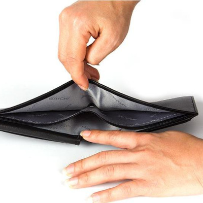 Ví Nam Gianni Conti Italy 587144BLA - Màu đen