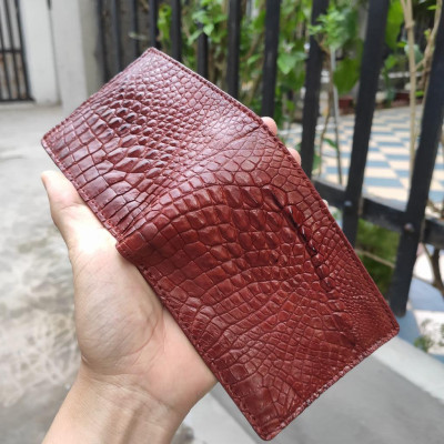 BIG SALE..! Bóp da bắp tay cá sấu 