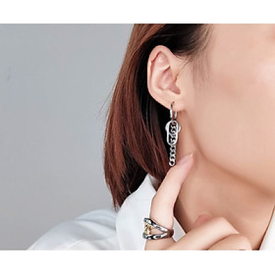 Bông tai Titan nam nữ nhiều họa tiết phá cách thời thượng