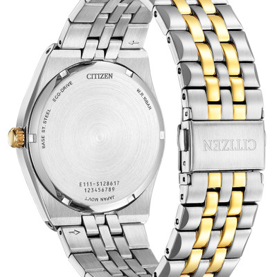 Đồng Hồ Nam Citizen Dây Kim Loại Máy Eco-Drive BM7334-58E - Mặt Đen