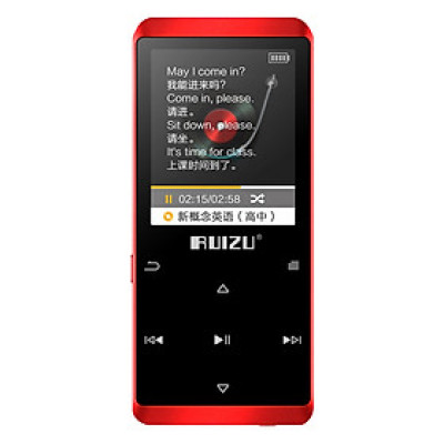 Máy Nghe Nhạc Lossless Bluetooth Ruizu D02 4GB (2018) - Hàng Chính Hãng