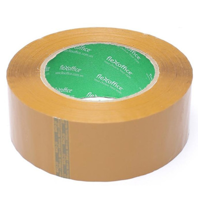 Băng Keo Đục Có Tem Flexoffice 200Yards BKD20/FO