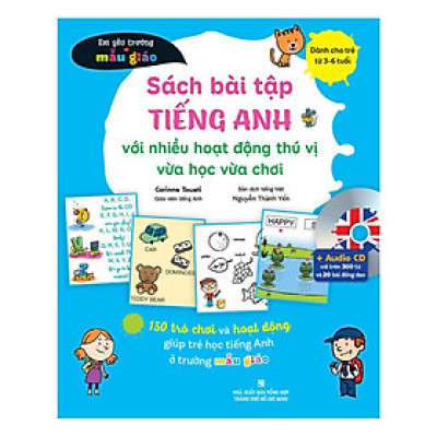 Sách - Sách Bài Tập Tiếng Anh Với Nhiều Hoạt Động Thú Vị Vừa Học Vừa Chơi - Nhân Trí Việt