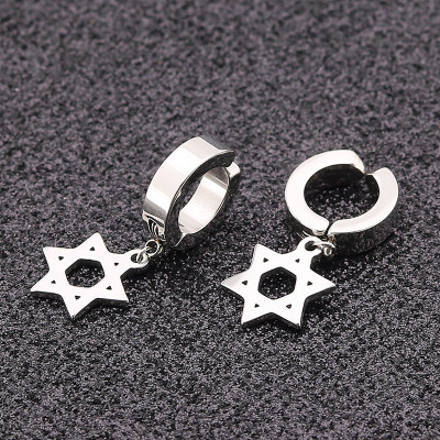 Bông tai kẹp vành ngôi sao phong cách Hàn QUỐC