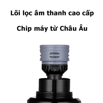 Micro Karaoke Bluetooth kèm loa không dây hút âm siêu nhẹ cao cấp PKCB khay gắn thẻ nhớ TF, Jack line 3.5mm cho điện thoại, máy tính bảng - Hàng Chính Hãng