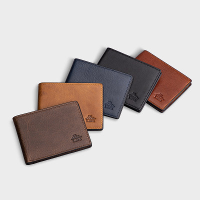 Ví nam da bò Lata ( Thời trang nam - Ví da thật LVN71 )