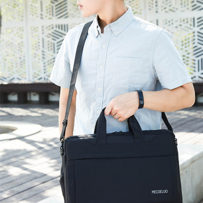 Túi Xách Laptop Nam Nữ Công Sở, Cặp đựng Laptop 15,6 inch Đa Năng, Cặp Tài Liệu Vải Oxford Chống Thấm Nước 