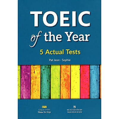 Sách - TOEIC Of The Year (Kèm CD) - Nhân Trí Việt
