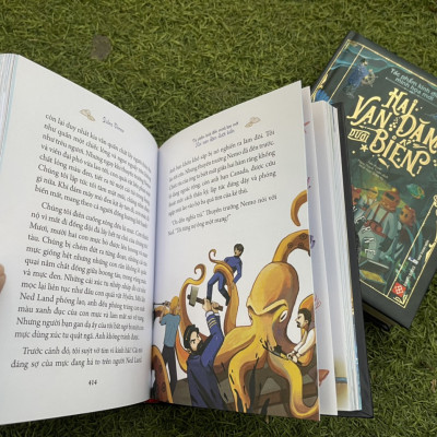 HAI VẠN DẶM DƯỚI BIỂN - TÁC PHẨM KINH ĐIỂN - MINH HOẠ MỚI -