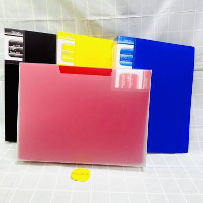 Bìa Hộp-Bìa Hồ Sơ A4 - 80 Lá Kidario Chất Liệu Nhựa An Toàn Khi Sử Dụng, Đựng Được Nhiều Hồ Sơ, Có Thể Dùng Làm Album Ảnh Khổ A4 , Đựng Bản Vẽ Màu Sắc Đa Dạng