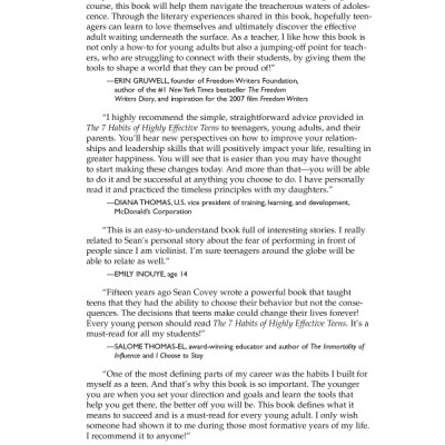 The 7 Habits Of Highly Effective Teens (Paperback)