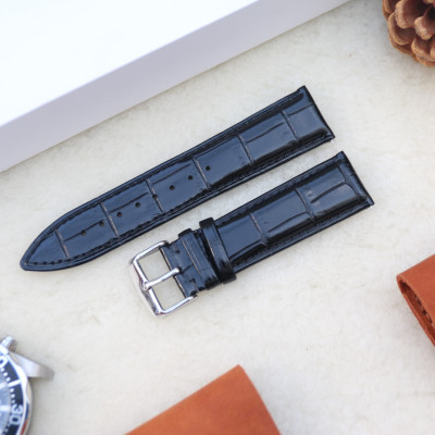 Dây đồng hồ da bò chống nước cao cấp chốt thông minh