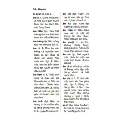 Sách - Từ Điển Tiếng Việt Thông Dụng - Bản Nhỏ - Minh Thắng