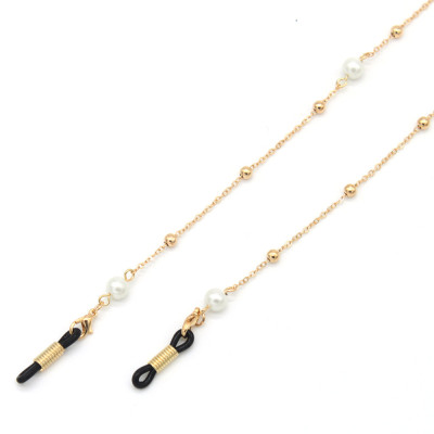 Dây đeo gọng kính thời trang chuỗi hạt bi tròn phụ kiện kính