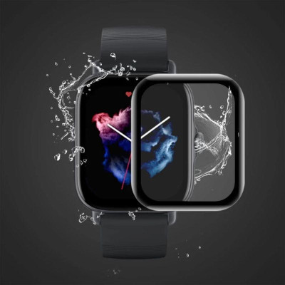 Cường lực màn hình 3D Cạnh Cong Full mặt kính cho Amazfit Gts3