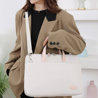 Túi cặp chống sốc máy tính laptop surface, túi công sở nữ đeo chéo cặp đựng laptop - Hàng chính hãng