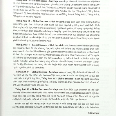 Global Success - Tiếng Anh 11 - Student Book (2023)