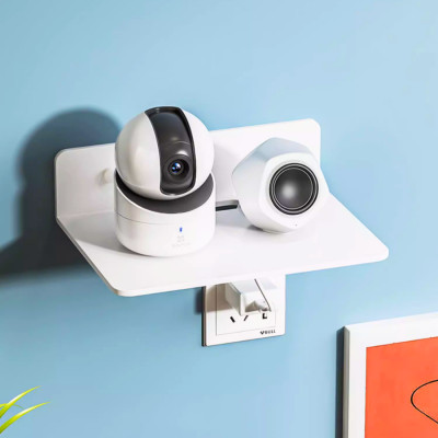 Kệ treo kim loại Dola Home để máy chiếu, camera, bộ phát WiFi, loa, bàn phím không cần khoan đục có lỗ đi dây điện.