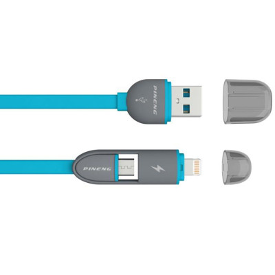 Cáp Sạc Điện Thoại 2 in 1 PINENG PN-301 - Hàng chính hãng 