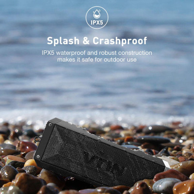 Loa Di Động Bluetooth Vtin 20W Chơi Nhạc Đàm Thoại 25h Chống nước IPX6 - Hàng chính hãng