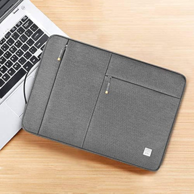 Túi xách chống sốc có quai xách nhỏ gọn cho Macbook , Laptop 13, 14, 16 inch hiệu WI WU Alpha Slim Sleeve
