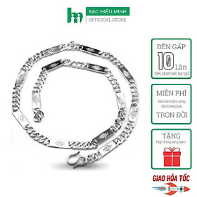 Dây Chuyền Nam - Bảo Hành Vĩnh Viễn ( Hàng Chính Hãng ) Bạc Hiểu Minh DBN018