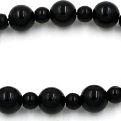 Vòng tay chuỗi hạt thạch anh đen 10 ly MSA103