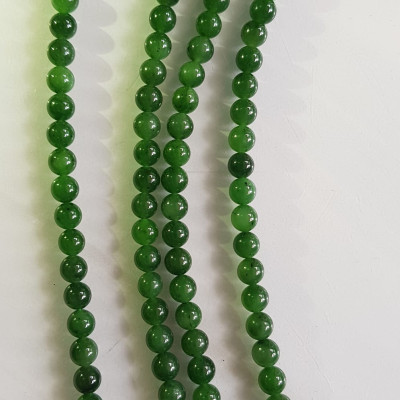 Vòng chuỗi đeo cổ Nữ mới đẹp Đá ngọc jade hay ngọc phật xanh tự nhiên  Size 8mm màu xanh ngọc bích bóng sang đẹp hợp mệnh thủy mộc hỏa Quà tặng ý nghĩa cho Mẹ, mình và người thân ý nghĩa ạ