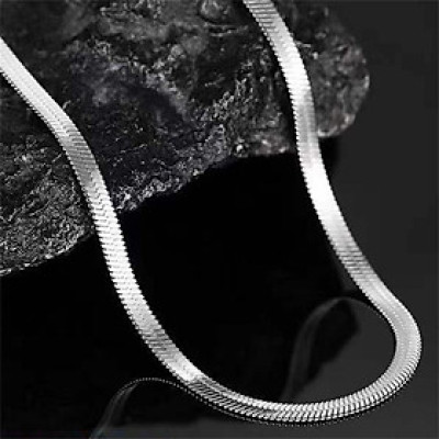 Dây Chuyền Xương Rắn Thép Titan, Thời Trang Và Tối Giản, Dành Cho Nam, Phụ Kiện Hip-Hop, Dây Chuyền