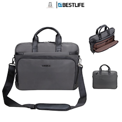 Túi xách Laptop 14 inch BESTLIFE Elegant - Túi với Chất liệu Nylon + PU kháng nước - Mã BBC-3464 - Bảo hành Chính hãng 02 năm - Nhiều ngăn tiện dụng