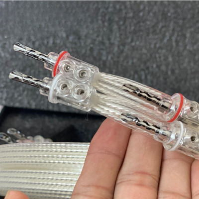 Dây loa Audiomeca S30 mạ bạc cao cấp 1,5m | Jack bắp chuối | Lõi đồng OFC tinh khiết | Chất âm trung thực và chính xác | Truyền tải âm thanh rõ ràng, chi tiết | Thiết kế chống nhiễu tốt | Vỏ bọc PVC bảo vệ | Chất lượng hi-end | Hàng Nhập Khẩu