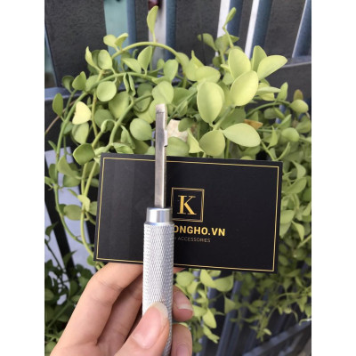 Dụng cụ cậy mở đáy đồng hồ áp suất thấp loại dài có tay cầm