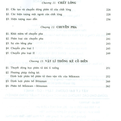 Vật Lí Đại Cương  - Tập Một: Cơ-Nhiệt (Dùng Chung Các Trường Đại Học Khối Kĩ Thuật Công Nghiệp) - Tái bản lần thứ 26 năm 2023