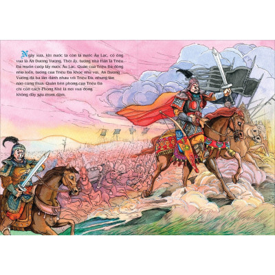 Tranh Truyện Dân Gian Việt Nam - An Dương Vương Xây Thành Ốc