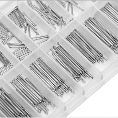 Hộp 270 cái chốt kim cài cho dây đồng hồ dạng kẹp tóc Milliken (6-23mm)