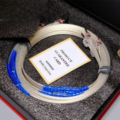 Dây loa Audiomeca S30 mạ bạc cao cấp 1,5m | Jack bắp chuối | Lõi đồng OFC tinh khiết | Chất âm trung thực và chính xác | Truyền tải âm thanh rõ ràng, chi tiết | Thiết kế chống nhiễu tốt | Vỏ bọc PVC bảo vệ | Chất lượng hi-end | Hàng Nhập Khẩu