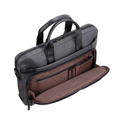 Túi xách Laptop 14 inch BESTLIFE Elegant - Túi với Chất liệu Nylon + PU kháng nước - Mã BBC-3464 - Bảo hành Chính hãng 02 năm - Nhiều ngăn tiện dụng