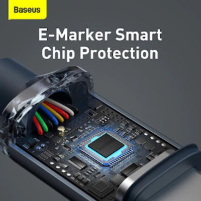 Cáp sạc Baseus Crystal Shine Series Data PD Fast Charging 100w Nhanh truyền dữ liệu C to C - Hàng chính hãng