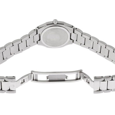 Đồng Hồ Nữ Bulova Đính Kim Cương Dây Thép Không Gỉ 96R199 - Mặt Xà Cừ (Sapphire)