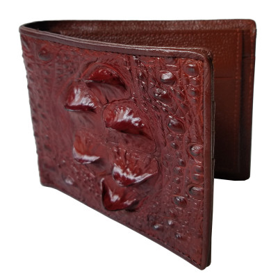 Ví Nam Da Cá Sấu Thật 1 Mặt BIGGBEN Cao Cấp BG28