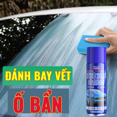 Bình Xịt Tạo Bọt Tẩy Màng Dầu, Cặn Canxi Trên Kính Ô Tô - Hiệu Quả Cao Với Công Nghệ Nano