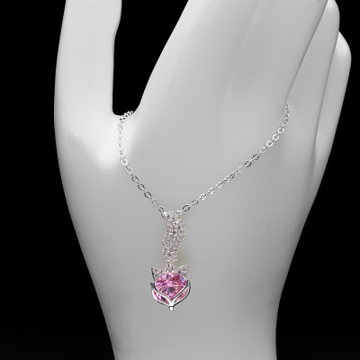 Dây Và Mặt Dây Chuyền Bạc Hiểu Minh DMD209Z hồ ly