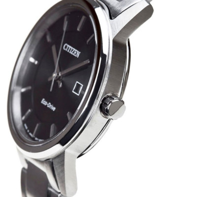 Đồng Hồ Nữ Citizen Dây Thép Không Gỉ EW1560-57E - Mặt Đen (Sapphire)