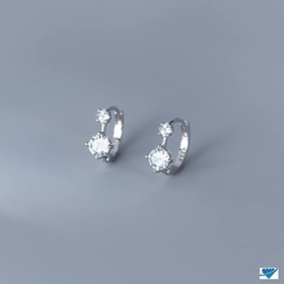 Bông tai bạc thời trang chất liệu bạc s925 MS0051