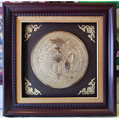 Tranh đồng (mặt trống đồng ngọc lũ)