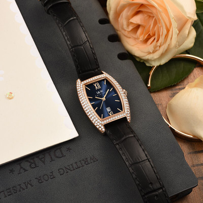 Đồng Hồ Nữ I&W Carnival 537L Chính Hãng BH 60T Chịu Nước 30m Kính Chống Xước Dây Da Cao Cấp ( Máy Quartz)