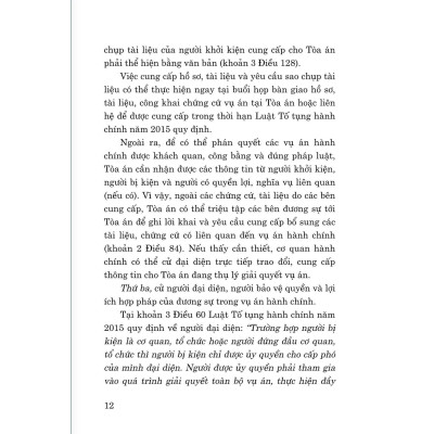 Sách - Sổ Tay Nghiệp Vụ Công Tác Tố Tụng Hành Chính Dùng Cho Cơ Quan Hành Chính Nhà Nước - NXB Chính Trị Quốc Gia