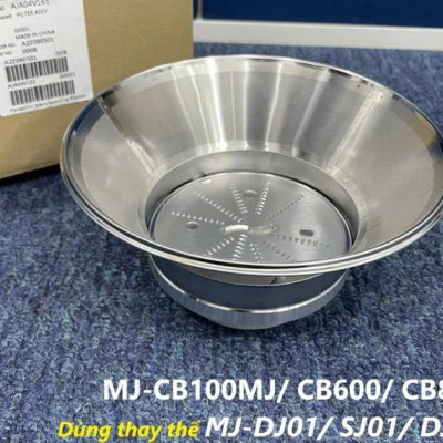 LƯỚI LỌC KÈM LƯỠI DAO MÁY ÉP TRÁI CÂY PANASONIC MJ-CB100/ CB600/ CB800/ SJ01/ DJ01/ DJ31 – HÀNG CHÍNH HÃNG